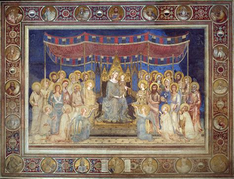 La _Maestà_ de Simone Martini: Un Triptyque Céleste et un Temple d'Ornements Divins!